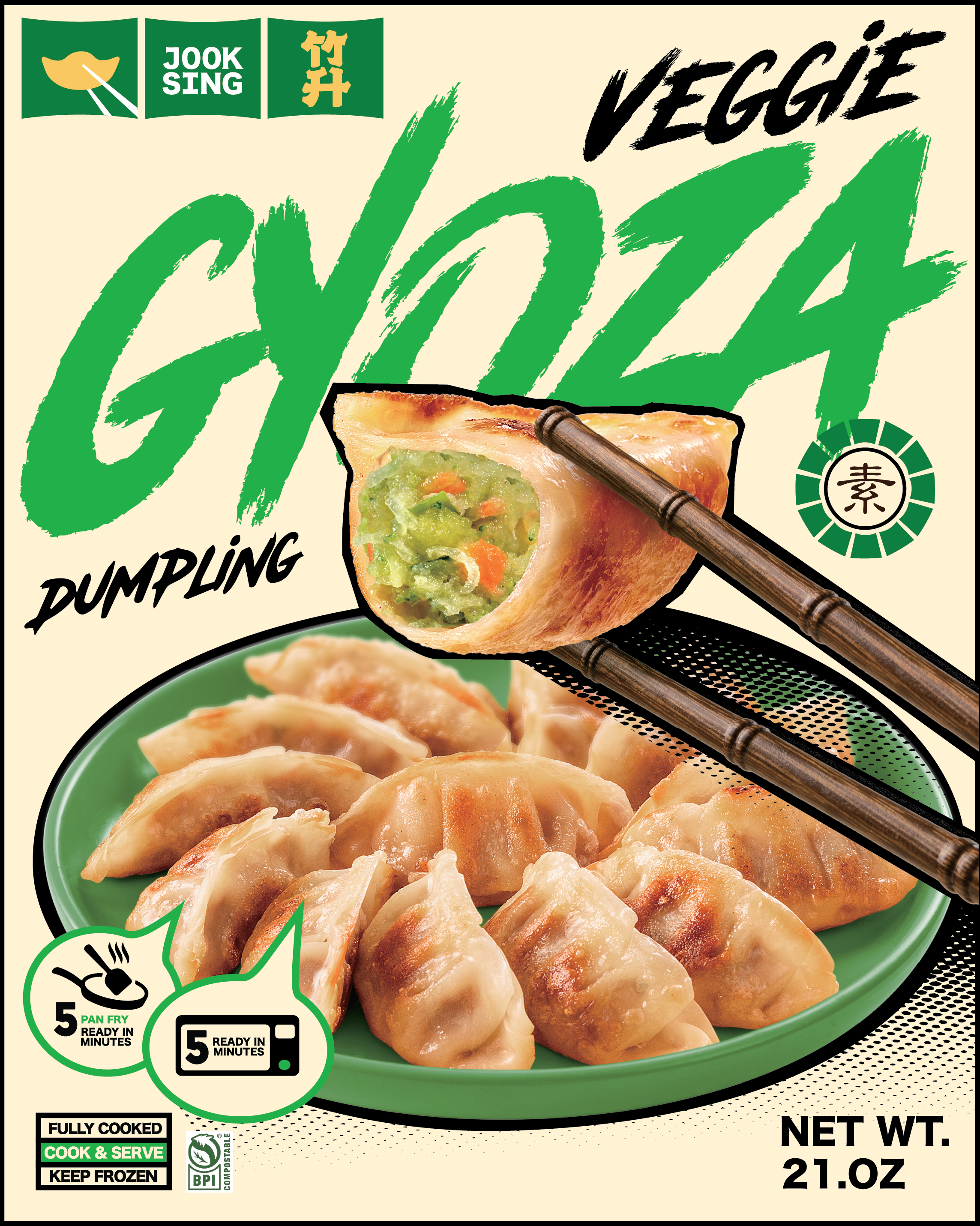 VEGGIE DUMPLINGS